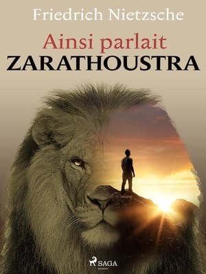 cover image of Ainsi parlait Zarathoustra
